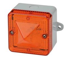 L101XAC230AW.2 E2S L101XAC230AW/A XenonStrobe L101X-A 230vAC [white] AMBER 5J 1Hz IP66 , White A-Box with Lugs